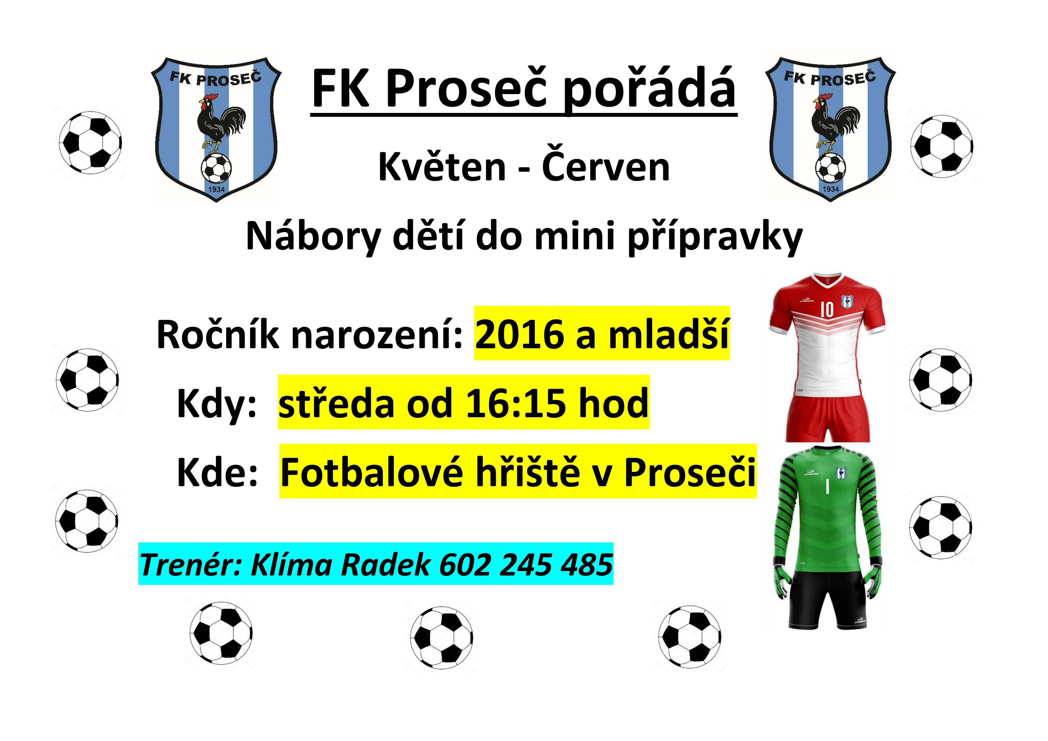 FK Prose nbor kvten erven mini ppravka