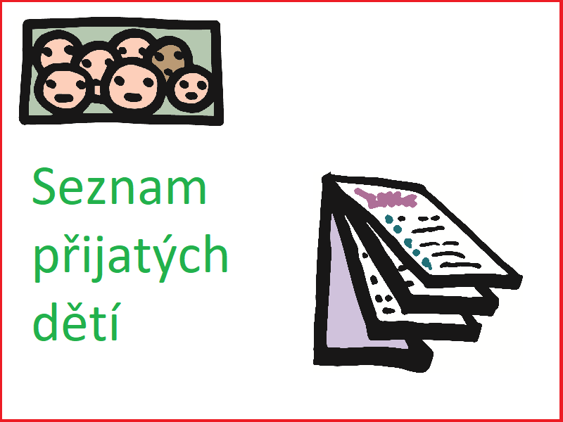 Seznam přijatých dětí 