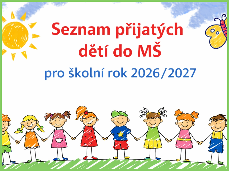 Seznam přijatých dětí 2026/2027